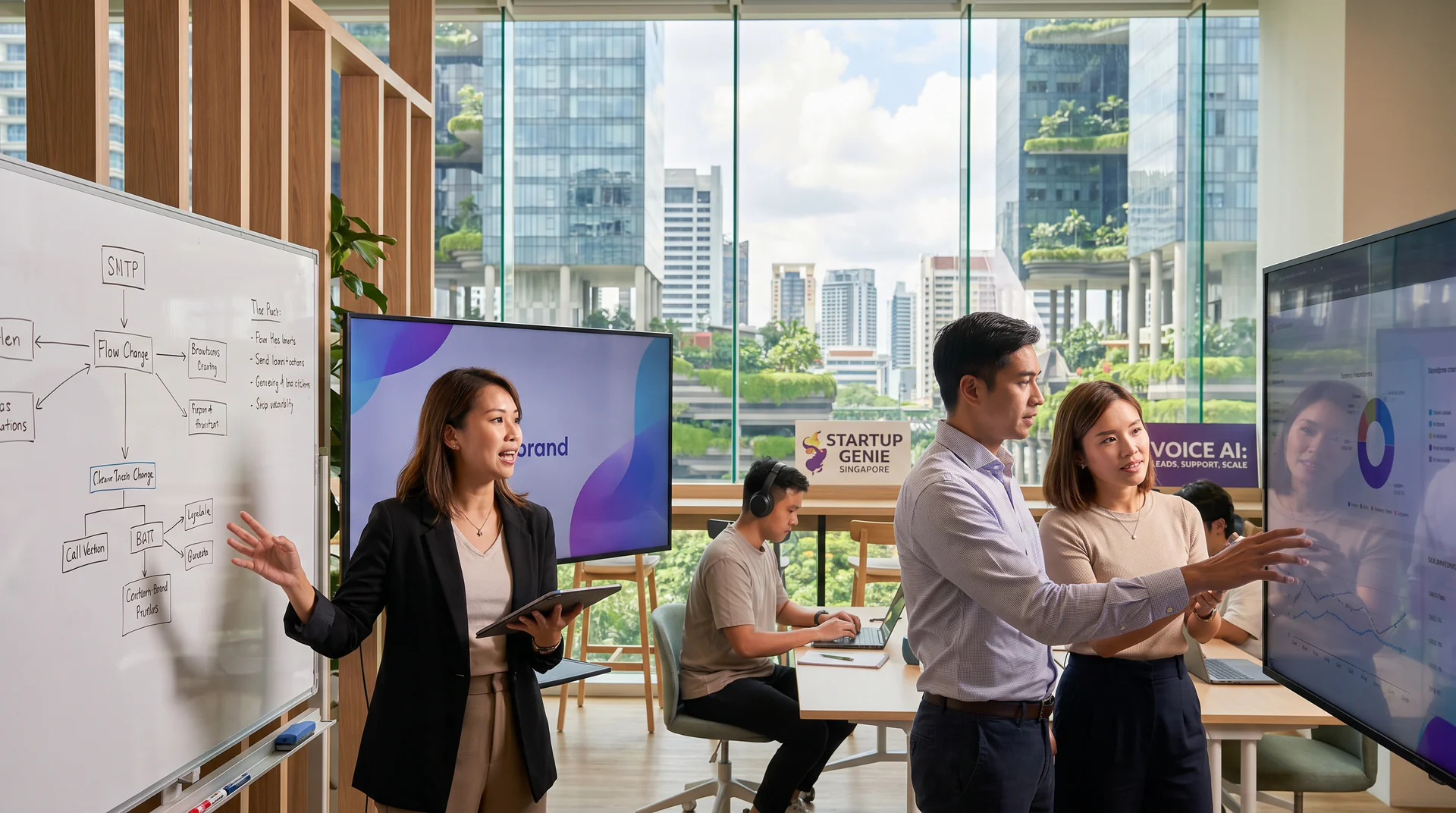 How Singapore startups use voice AI genies to capture leads, handle support, and compete with bigger teams. Real steps, real results.