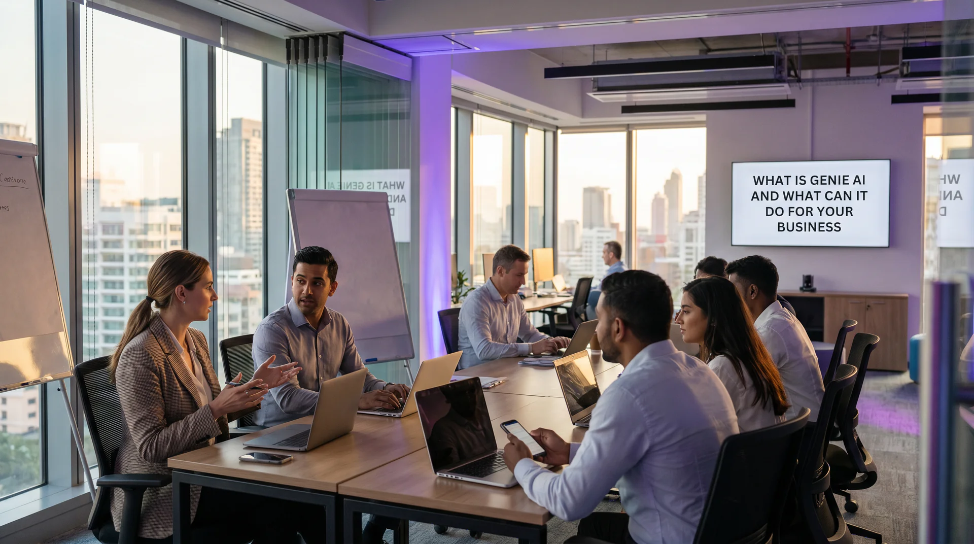 Genie AI is a voice-powered agent that answers calls, captures leads, and supports customers 24/7. Here's what it does and who it's built for.