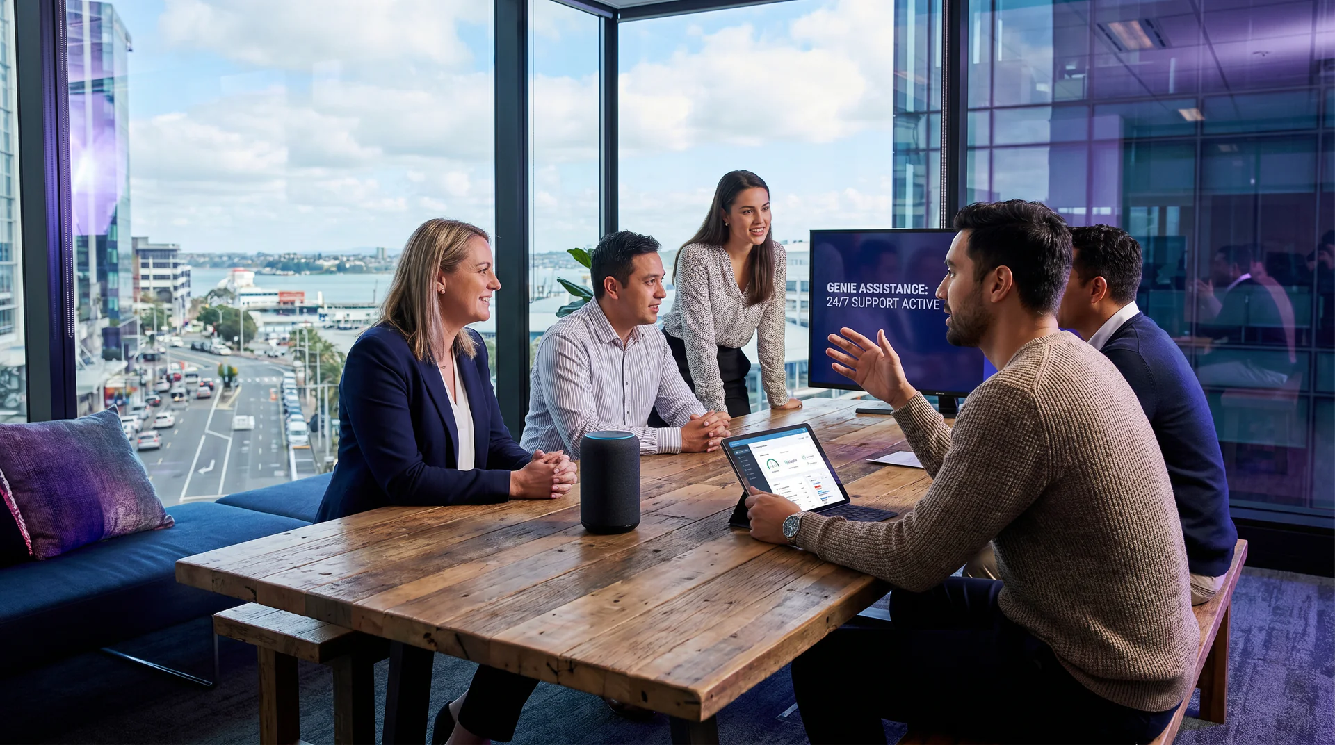 A genie is a branded voice AI agent that answers questions, captures leads, and handles support 24/7. Here is what it does and how it works.