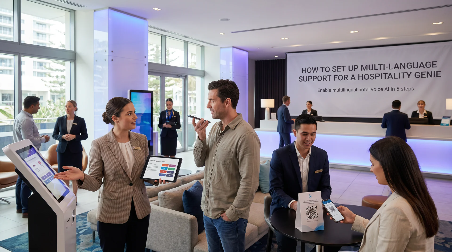 How to Set Up Multi-Language Support for a Hospitality Genie