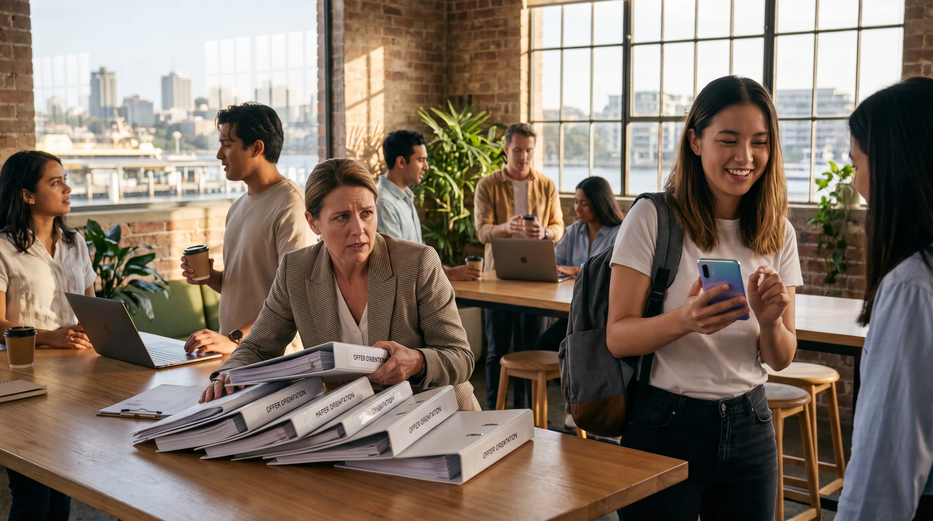 Why new starters forget 70% of camp orientation by Wednesday — and how a voice AI genie turns your existing handbook into 24/7 answers.