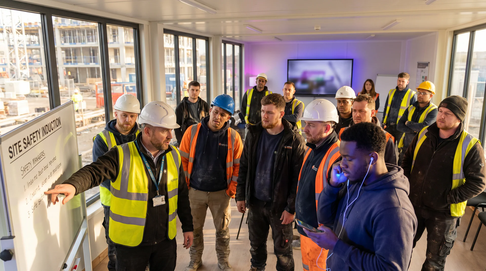 Site safety toolbox talks tick compliance boxes but miss the real one: comprehension. Voice AI in workers' own languages is changing that.