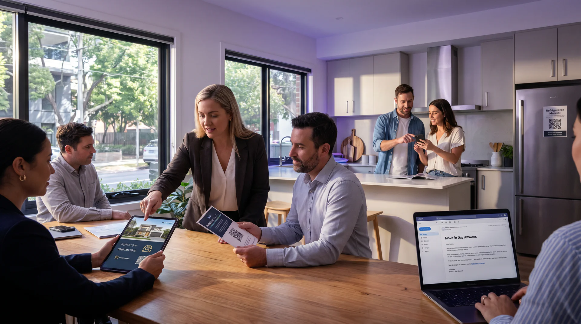 How home builders use voice AI across QR codes, email links, and phone numbers to give new owners instant answers on move-in day and beyond.