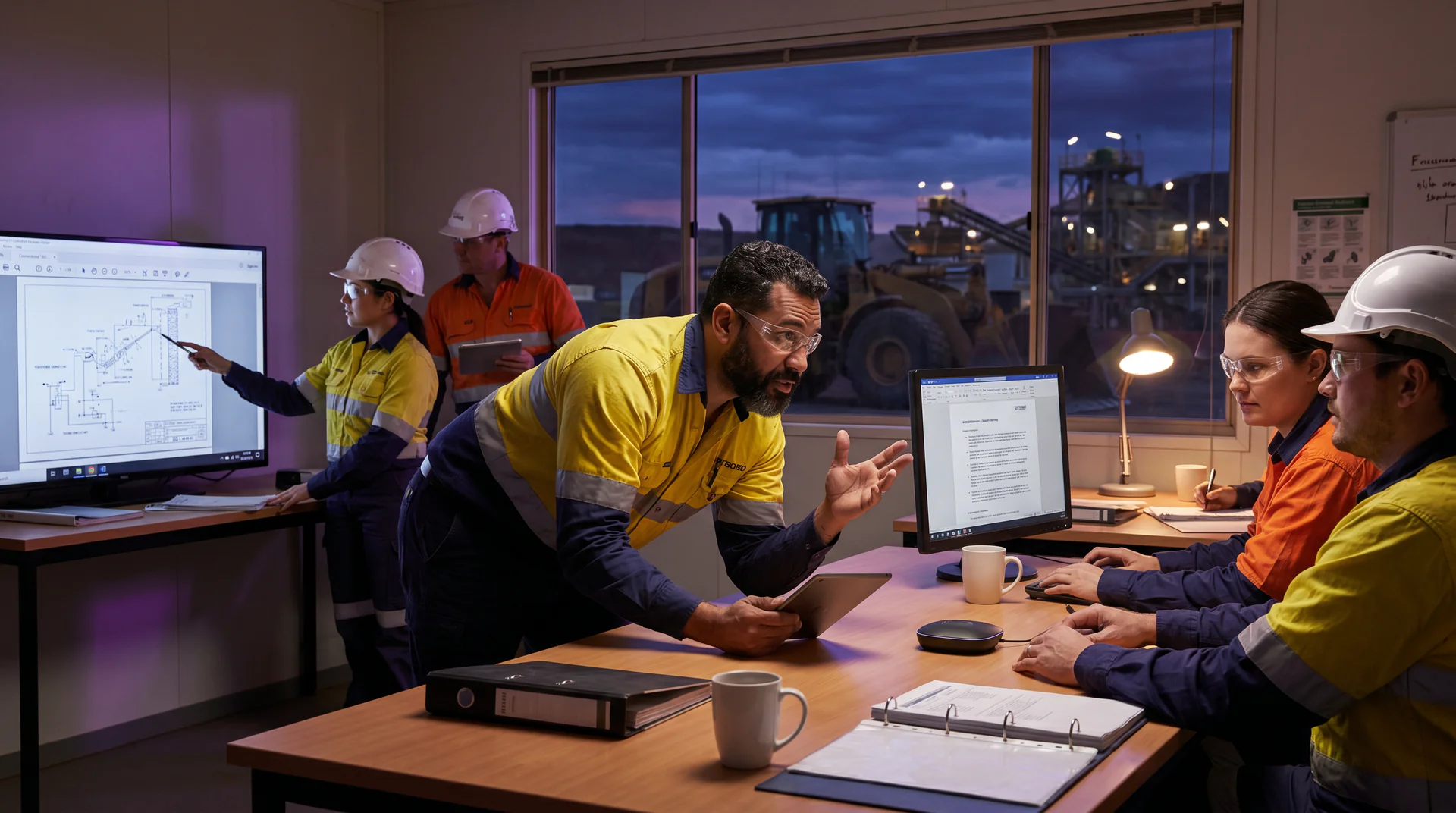 How a voice AI genie gives FIFO mining workers instant access to updated SOPs, JSEAs, and site procedures at 3am, on every swing.