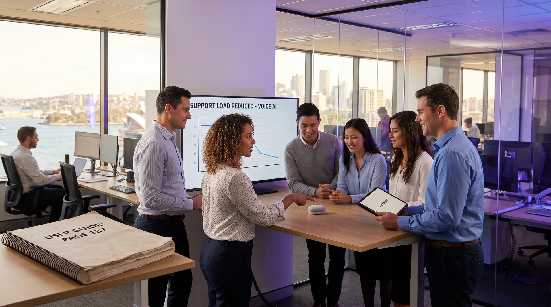 Your customers don't want page 187. They want one answer, right now. Here's how a voice AI genie replaces the manual and reduces support load.