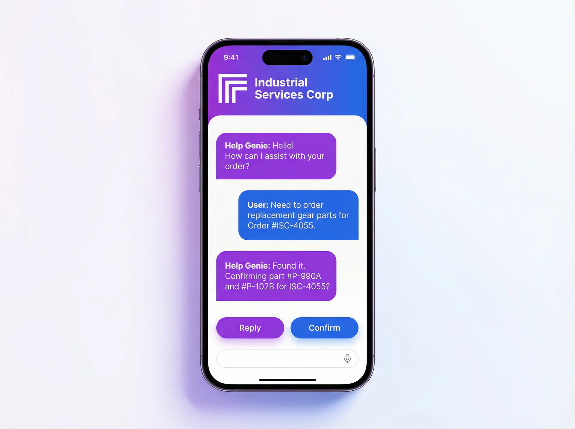 The Delivery Coordinator widget preview